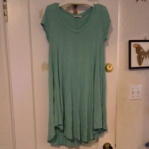 Reborn | Teal Midi Dress